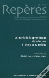Capa do artigo Repères, N° 35/2007 : Les Ratés De L