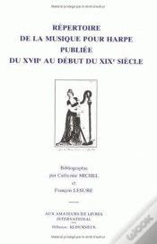 Capa do artigo Répertoire De La Musique Pour Harpe Publiée Du Xviie Au Début Du Xixe Siècle