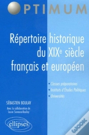 Capa do artigo Répertoire Historique Du Xixe Siècle Français Et Européen