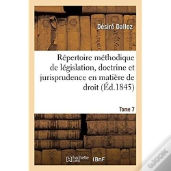 Capa do artigo Repertoire Methodique Et Alphabetique De Legislation, Doctrine Et Jurisprudence En Matiere De Droit