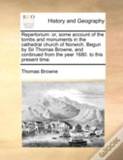 Capa do artigo Repertorium: Or, Some Account Of The Tom