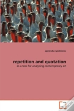 Capa do artigo Repetition And Quotation