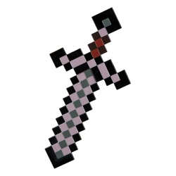 Capa do artigo Réplica Plástica Minecraft Nether Sword 51 cm