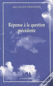 Capa do artigo Réponse À La Question Précédente