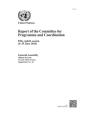 Report Of The Committee For Programme And Coordination - Preview
