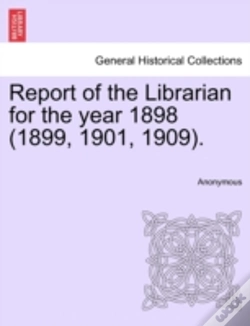 Capa do artigo Report Of The Librarian For The Year 189