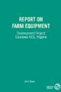 Report On Farm Equipment - Preview