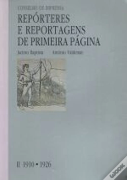 Capa do artigo Repórteres e Reportagens de Primeira Página II