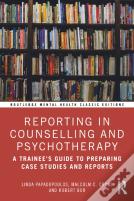 Reporting In Counselling And Psychotherapy