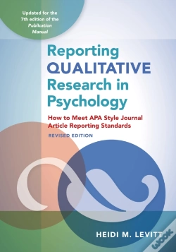 Capa do artigo Reporting Qualitative Research In Psychology