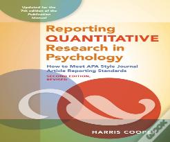 Reporting Quantitative Research In Psychology