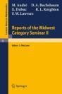 Reports Of The Midwest Category Seminar Ii - Preview