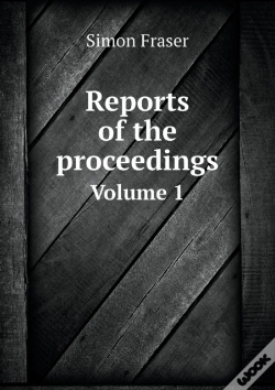 Capa do artigo Reports Of The Proceedings Volume 1