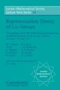 Representation Theory Of Lie Groups - Preview