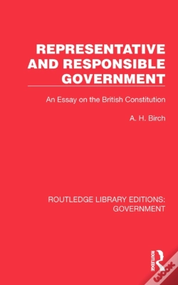 Capa do artigo Representative And Responsible Government