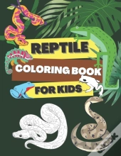 Reptile Coloring Book For Kids