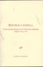 República Poética. Textos Programáticos De La Literatura Española. - Preview