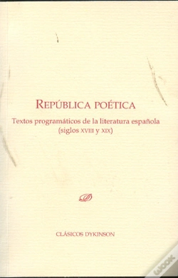 Capa do artigo República Poética. Textos Programáticos De La Literatura Española.