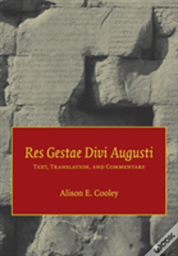 Capa do artigo Res Gestae Divi Augusti