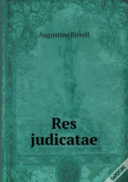 Capa do artigo Res Judicatae