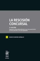 Rescision Concursal,La 2ª Edicion
