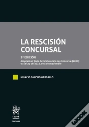 Capa do artigo Rescision Concursal,La 2ª Edicion