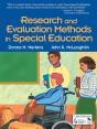 Research And Evaluation Methods In Special Education - Preview