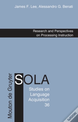 Capa do artigo Research And Perspectives On Processing Instruction