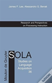 Capa do artigo Research And Perspectives On Processing Instruction