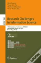 Research Challenges In Information Science