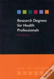 Capa do artigo Research Degrees For Health Professionals