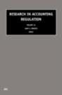 Research In Accounting Regulation - Preview
