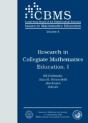 Research In Collegiate Mathematics Education I - Preview
