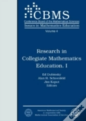 Capa do artigo Research In Collegiate Mathematics Education I