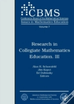 Capa do artigo Research In Collegiate Mathematics Education Iii