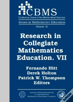 Capa do artigo Research In Collegiate Mathematics Education Vii
