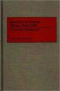 Research In Critical Theory Since 1965 - Preview