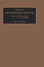Research In Organizational Behavior - Preview