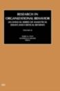 Research In Organizational Behavior - Preview