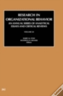 Capa do artigo Research In Organizational Behavior