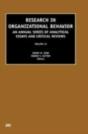Research In Organizational Behavior - Preview
