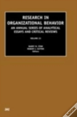Capa do artigo Research In Organizational Behavior