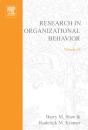 Research In Organizational Behavior - Preview