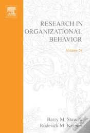 Capa do artigo Research In Organizational Behavior