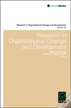 Capa do artigo Research In Organizational Change And Development