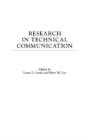 Research In Technical Communication - Preview