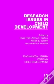 Capa do artigo Research Issues In Child Development