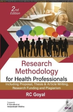 Capa do artigo Research Methodology For Health Professionals