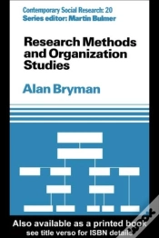 Capa do artigo Research Methods And Organization Studies