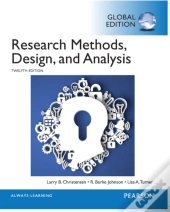 Research Methods, Design, And Analysis, Global Edition